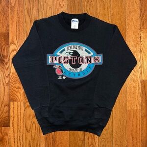 Detroit Pistons Pro Player Vintage Crewneck Size XL (14/16) Youth